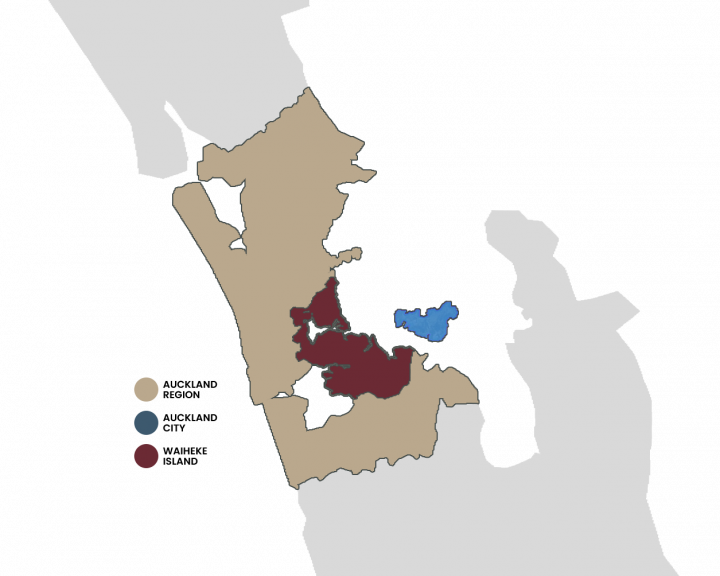 A Delivery Map for the Auckland Region