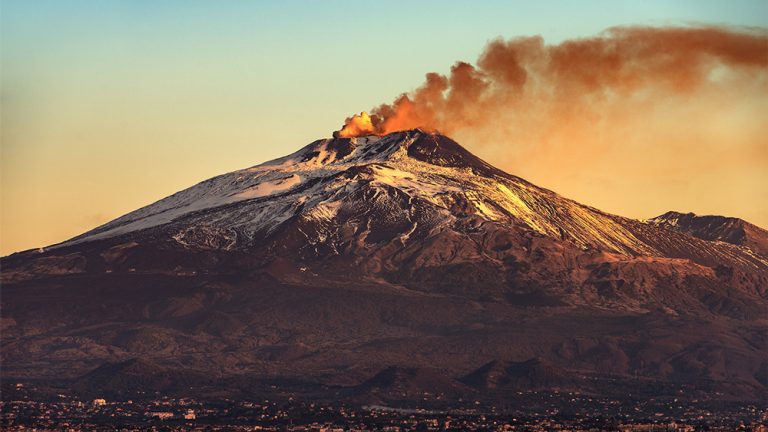 Mt Etna, home of Frank Cornelissen wines