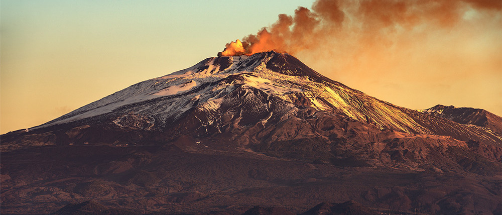 Mt Etna, home of Frank Cornelissen wines