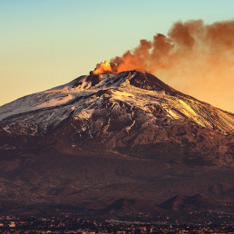 Mt Etna, home of Frank Cornelissen wines